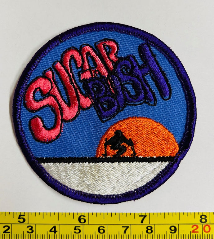 Sugar Bush Ski Skiing Vintage Patch