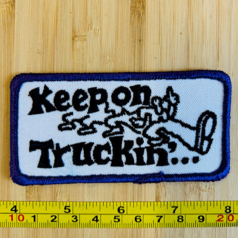 Keep On Truckin Vintage Patch