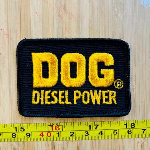 Dog Diesel Parody Vintage Patch