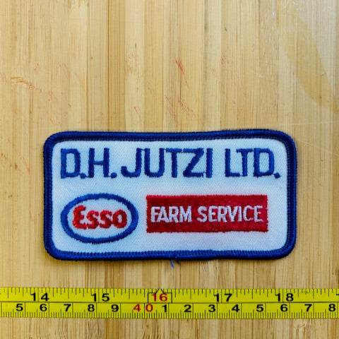D.H. Jutzi Ltd. Esso Farm Service Vintage Patch