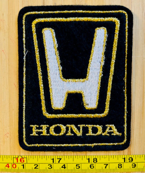 Honda Car Vintage Patch