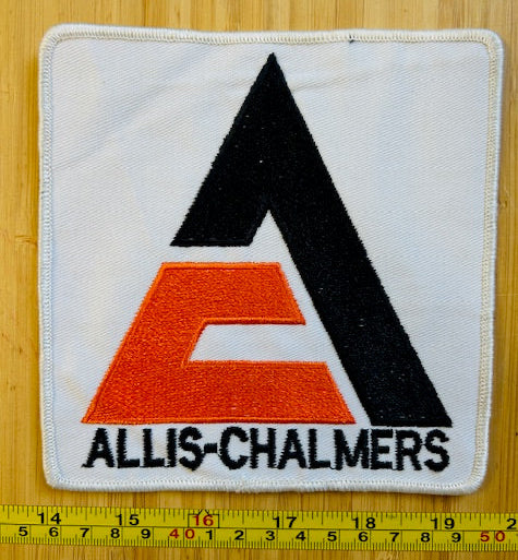 Vintage Allis Chalmers Tractor Back Patch