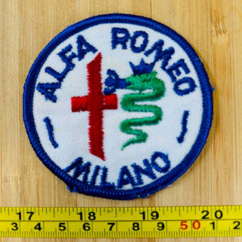 Alfa Romeo Milano Car Patch