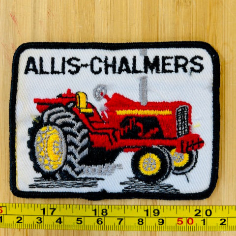 Allis Chalmers Tractor Vintage Patch