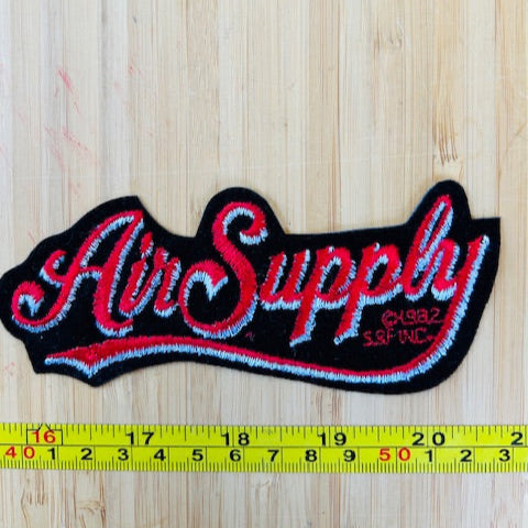 Air Supply Music Vintage Patch