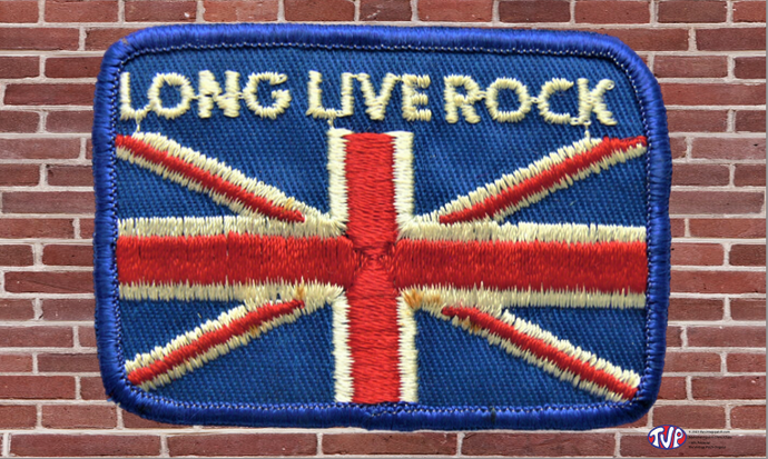 Long Live Rock TVP Flag