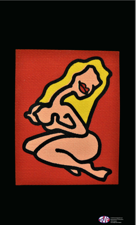 Beautiful Woman Art TVP Flag