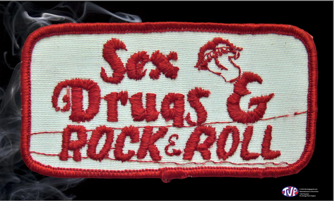 Sex Drugs & Rock & Roll TVP Flag