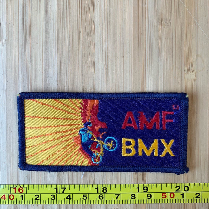 AMF BMX Bike Bicycle Racing Vintage Patch