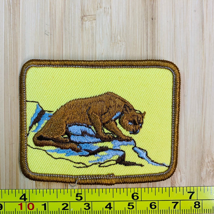 Cougar Wild Cat Vintage Patch