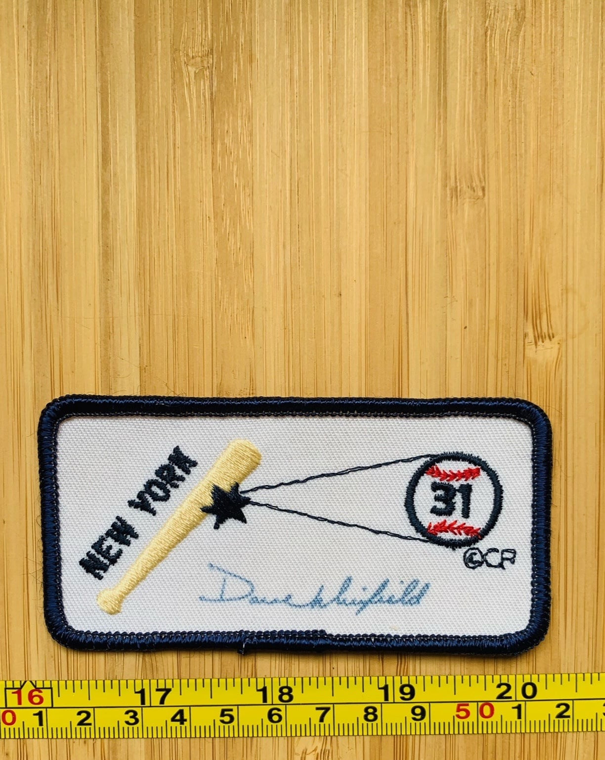 Vintage MLB New York Baseball Signature Patch – The VintagePatch