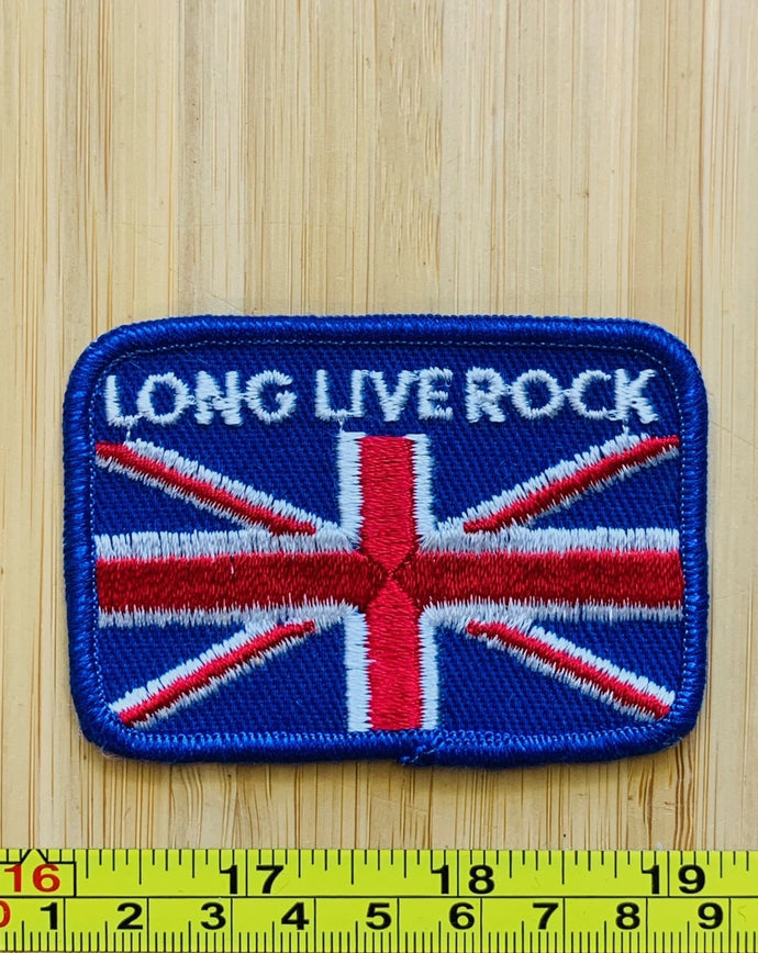 Long Live Rock Vintage Patch