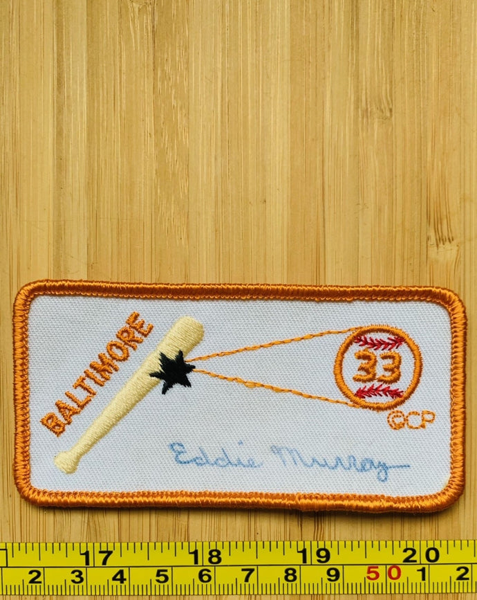 Vintage MLB Baltimore Baseball Signature Patch