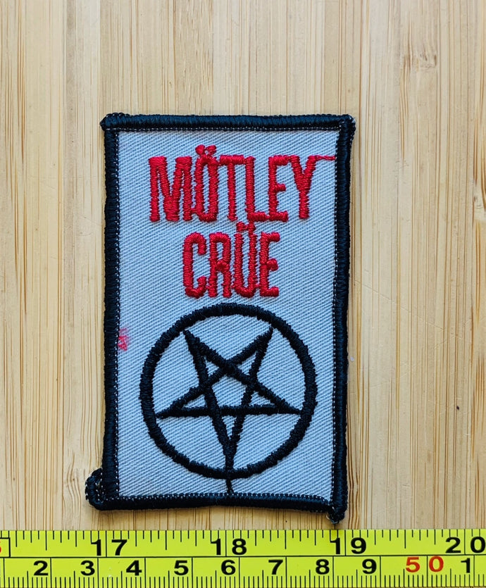 Motley Crue Vintage Patch