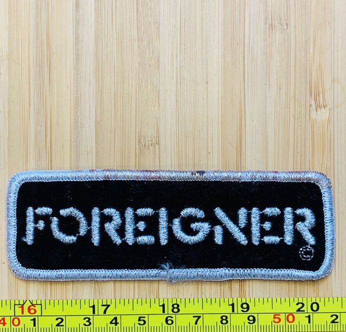 Foreigner Vintage Patch