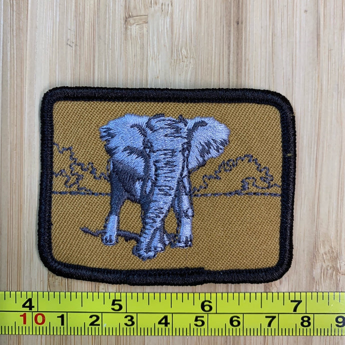 Elephant Wild Animal Vintage Patch