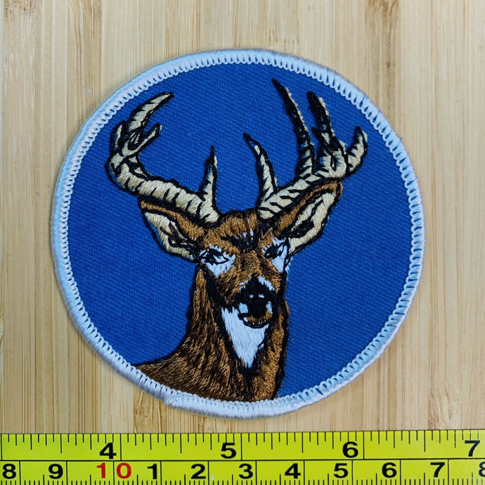 Deer Head Hunting Vintage Patch