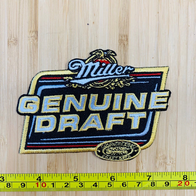 Miller Genuine Draft Beer Vintage Patch