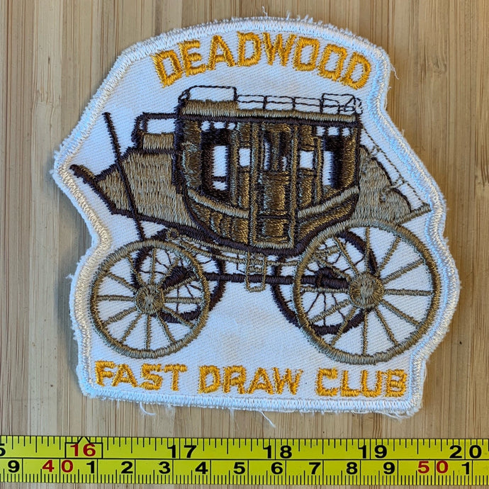 Deadwood Fast Draw Club Vintage Patch