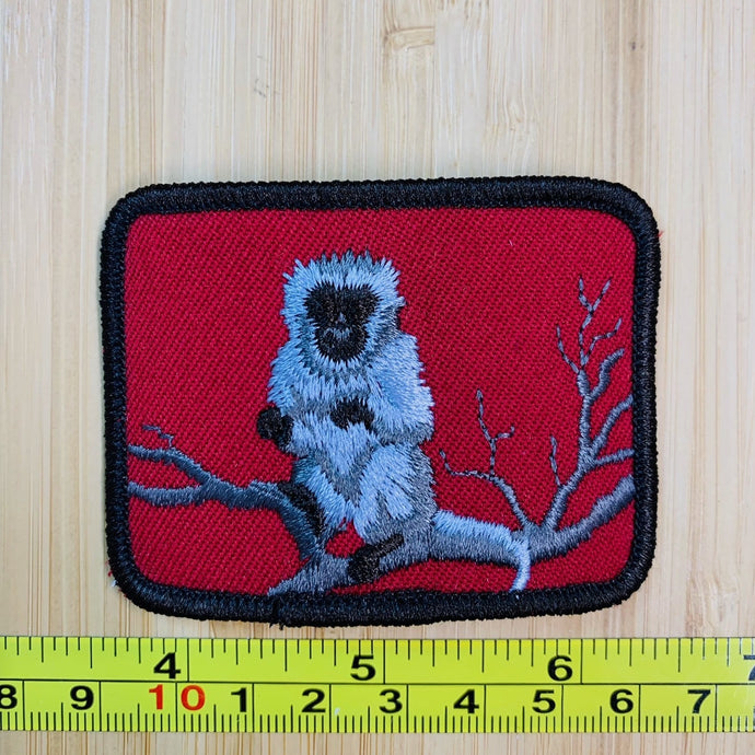 Monkey Wild Animal Vintage Patch