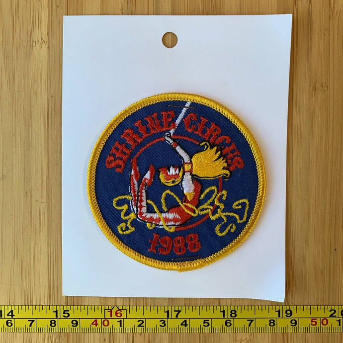 1988 Shrine Circus Vintage Patch