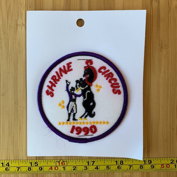 1990 Shrine Circus Vintage Patch