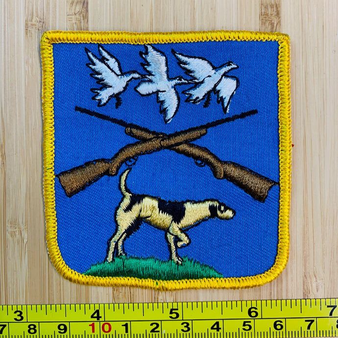 Hunting Birds Gun Dog Vintage Patch