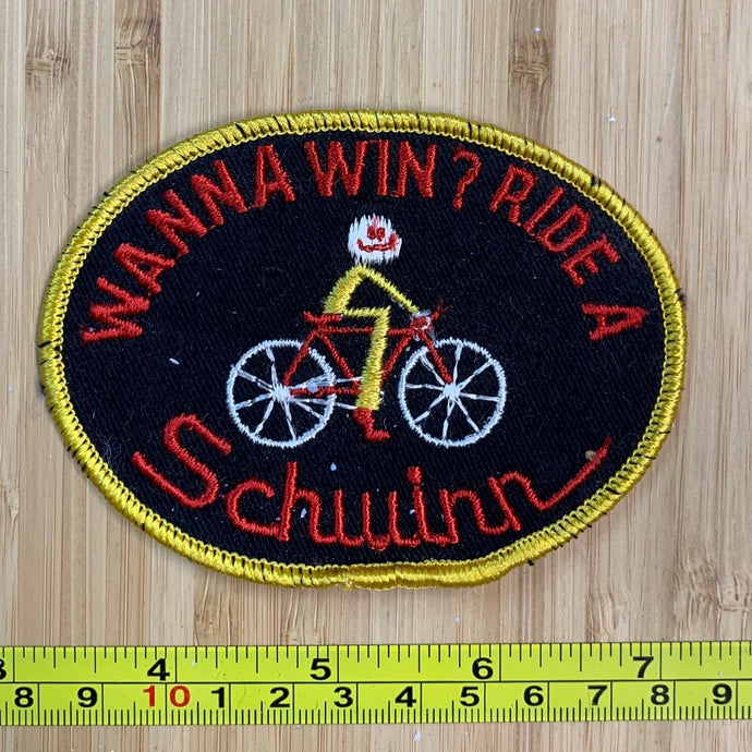 Wanna Win? Ride A Schwinn Then The Best Vintage Patch