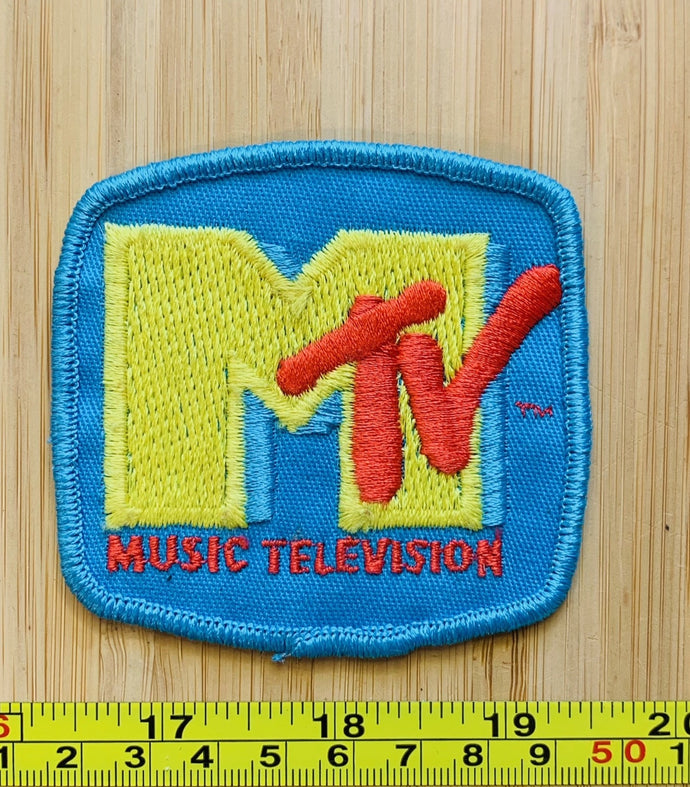 MTV Music Television Vintage Patch