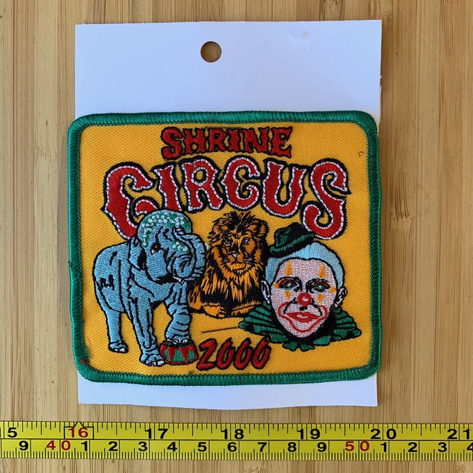 2000 Shrine Circus Vintage Patch