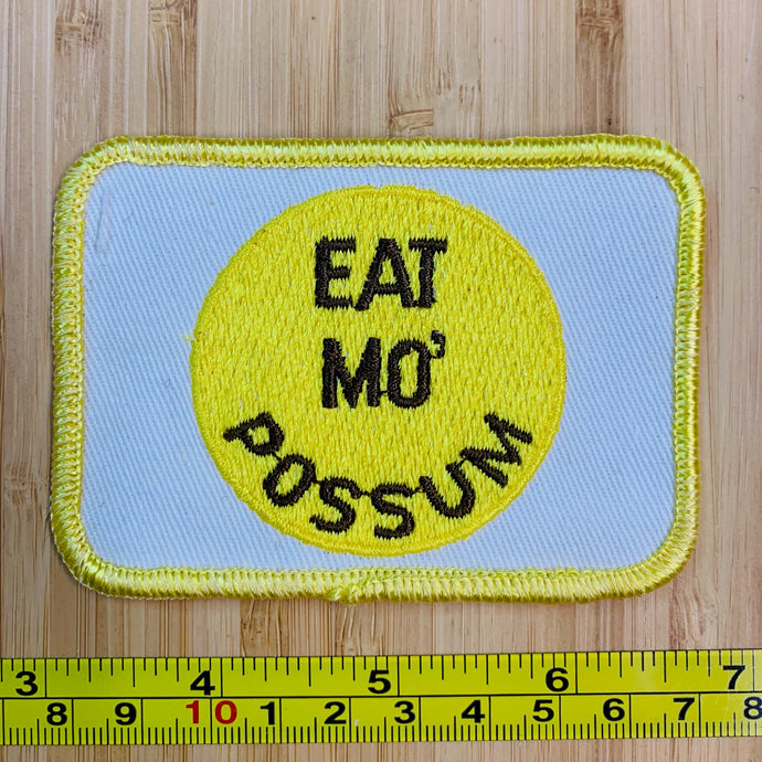 Eat Mo' Possum Hunting Vintage Patch
