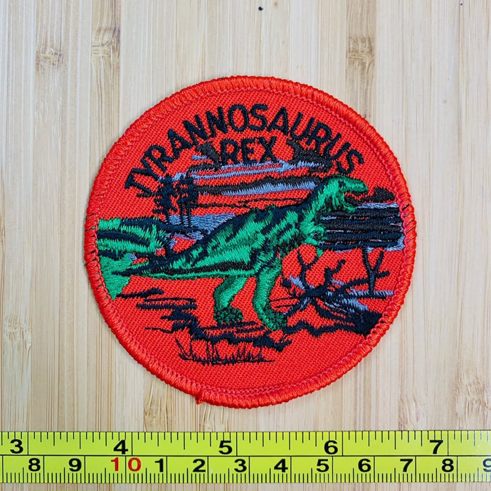 Tyrannosaurus Rex Dinosaur Vintage Patch