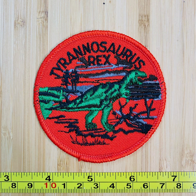 Tyrannosaurus Rex Dinosaur Vintage Patch