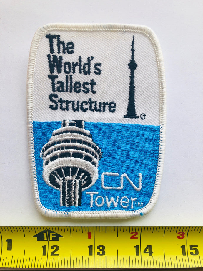 CN Tower Vintage Tourist Vintage Patch