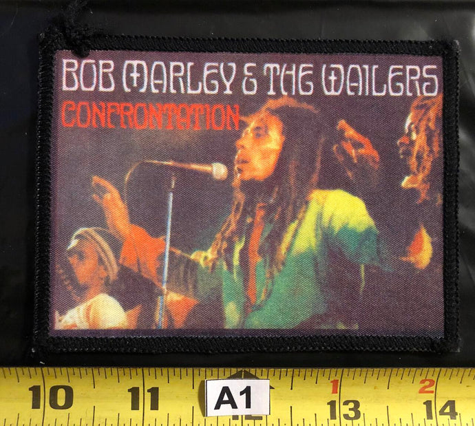Bob Marley & The Wailers Confrontation Vintage Patch