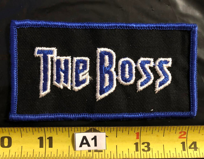 Bruce Springsteen The Boss Vintage Patch