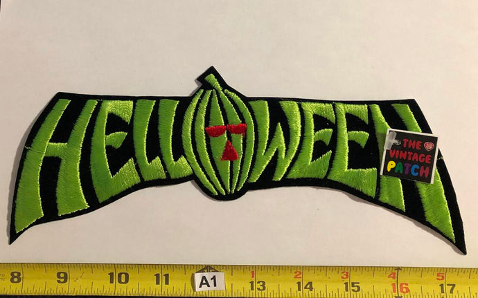 Helloween Vintage Back Patch
