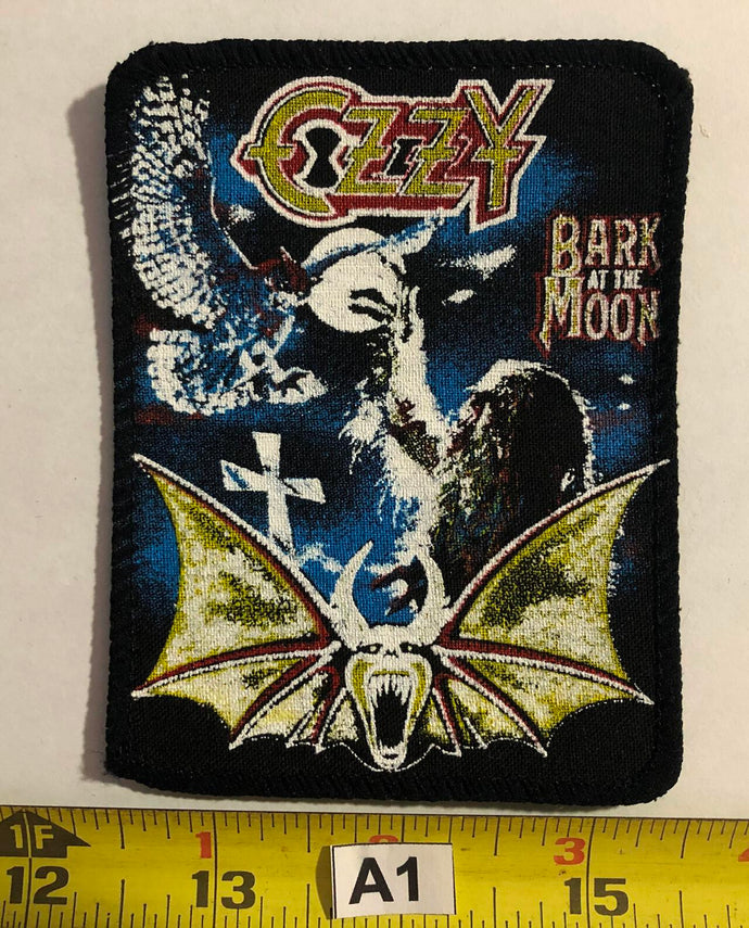 Ozzy Bark At The Moon Vintage Patch