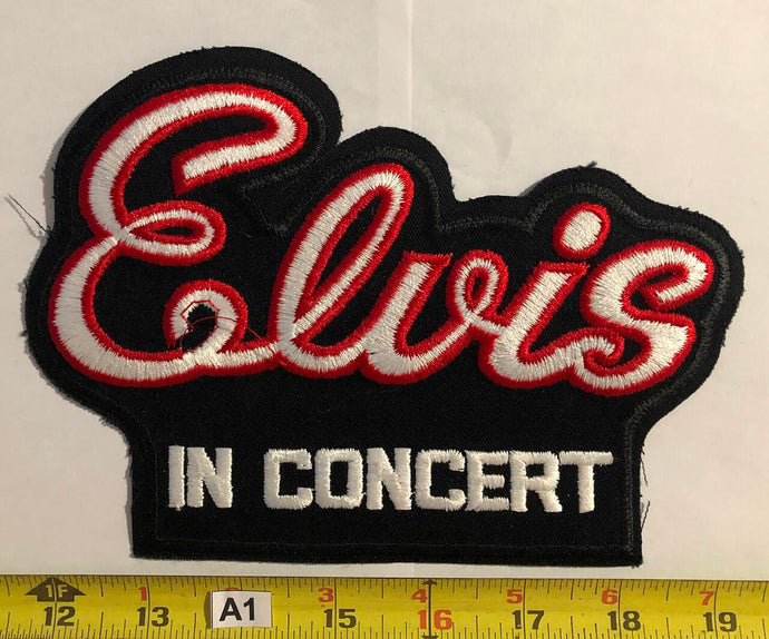 Elvis in Concert Back Vintage Patch