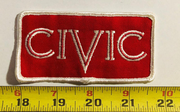 Honda Civic Vintage Patch