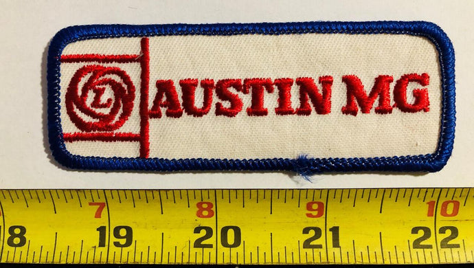 Austin MG Vintage Patch