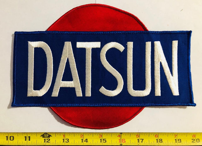 Datsun Dealership Back Vintage Patch
