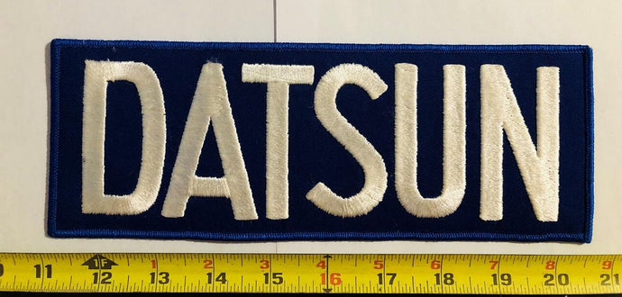 Datsun Dealership Back Vintage Patch