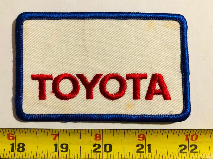 Toyota Vintage Patch