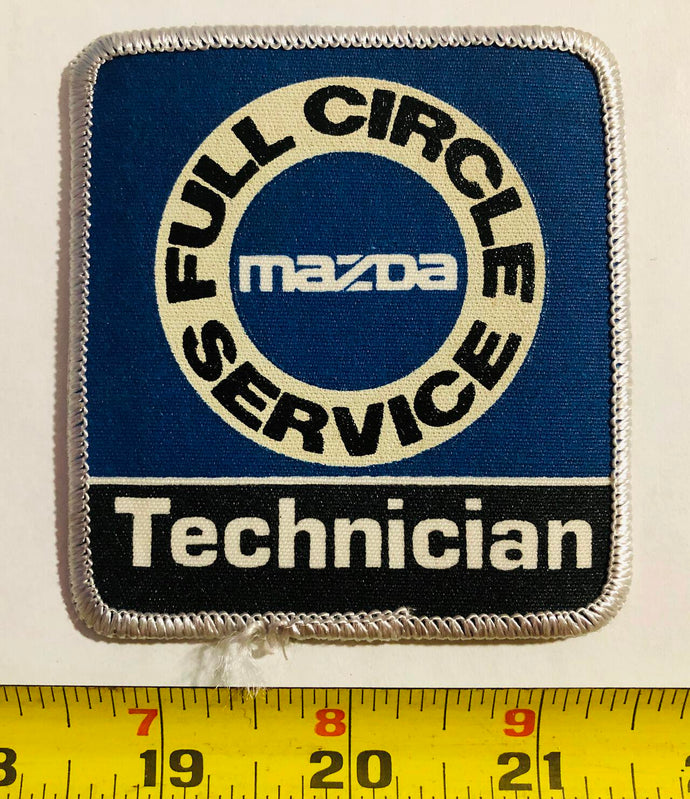 Mazda Technician Vintage Patch