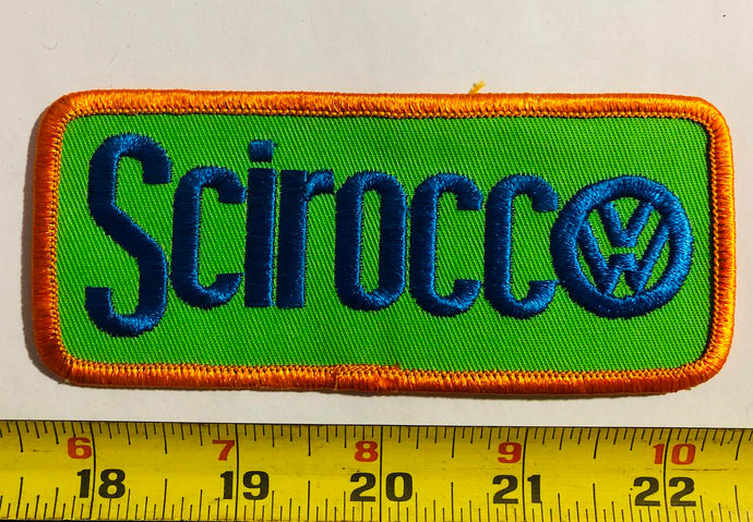 VW Volkswagen Scirocco Vintage Patch