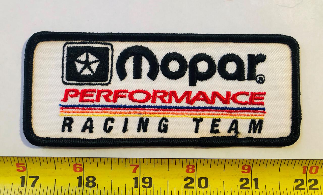 Mopar Racing Pattern Mopar Performace Racing Team Vintage Patch – The VintagePatch