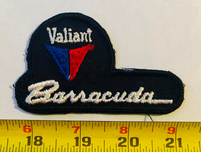 Plymouth Barracuda Valiant Vintage Patch