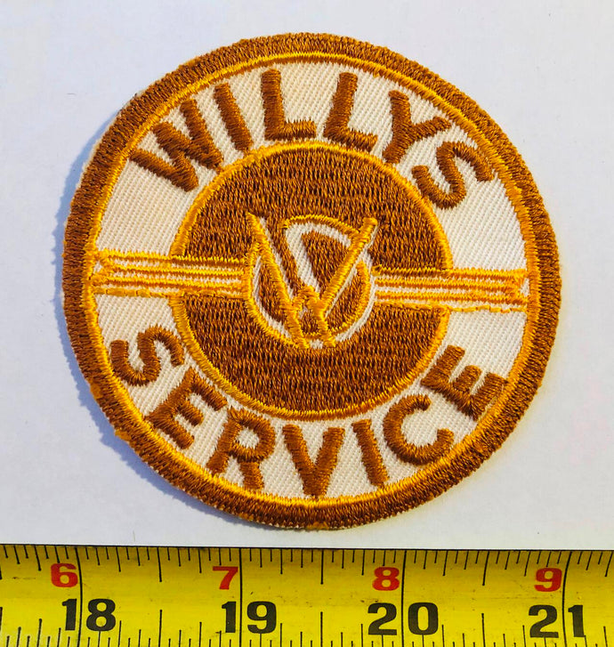 Willys Service  Jeep Overland Vintage Patch