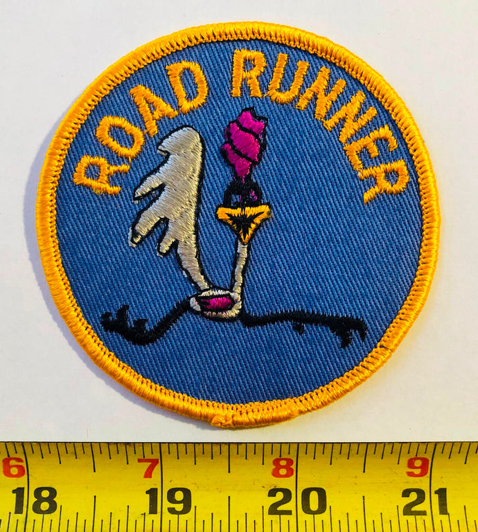 Road Runner Plymouth  Beep Beep Vintage Patch